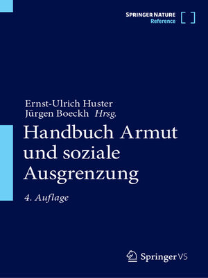 cover image of Handbuch Armut und soziale Ausgrenzung